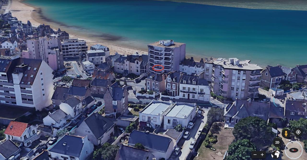 Appartement Les Pieds Dans L'Eau - Residence Sur La Plage Сен-Мало Экстерьер фото